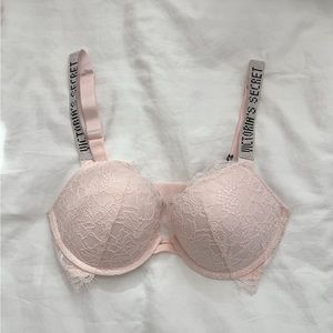 Victoria's Secret Very Sexy Push-Up Bra Pink Lace